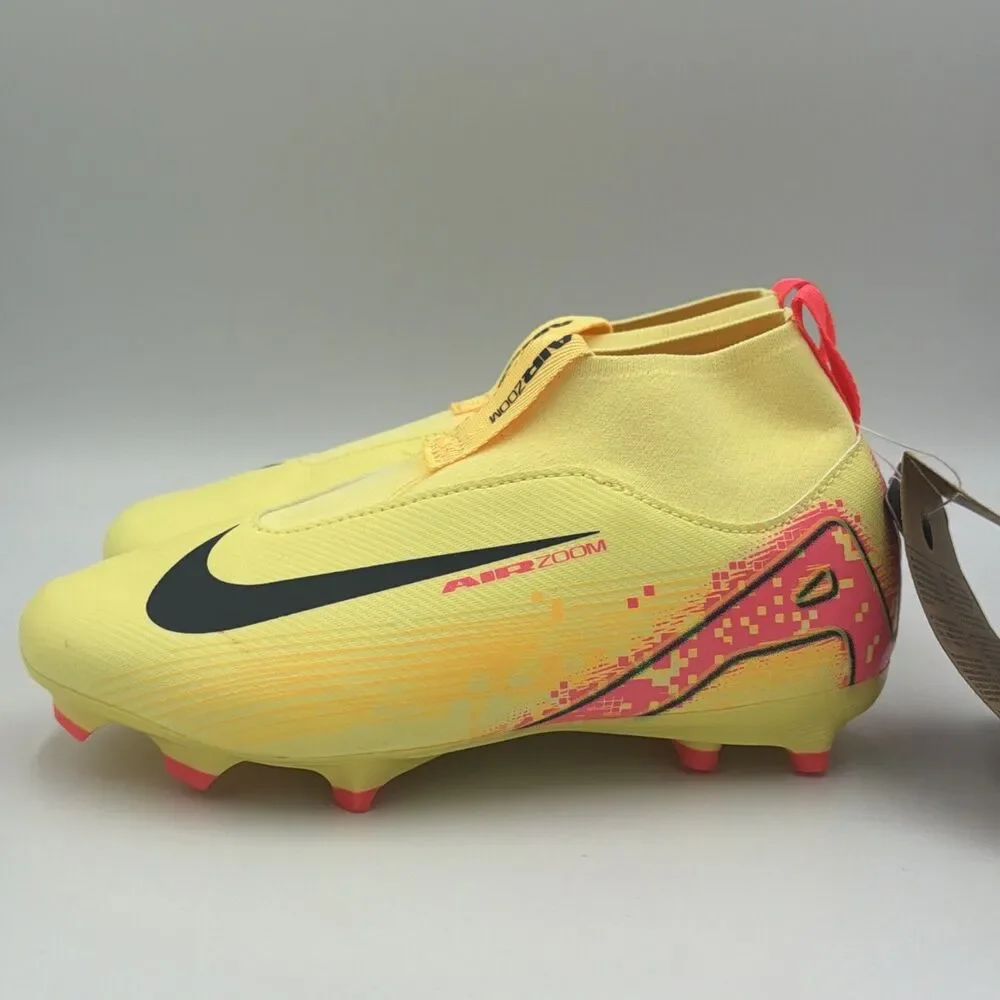 Youth Size 1.5Y Nike Jr Zoom Superfly 10 Academy Soccer Cleats FG/KM HF3417-800